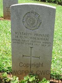 Dar Es Salaam War Cemetery - Wickham, Henry Oscar Walter